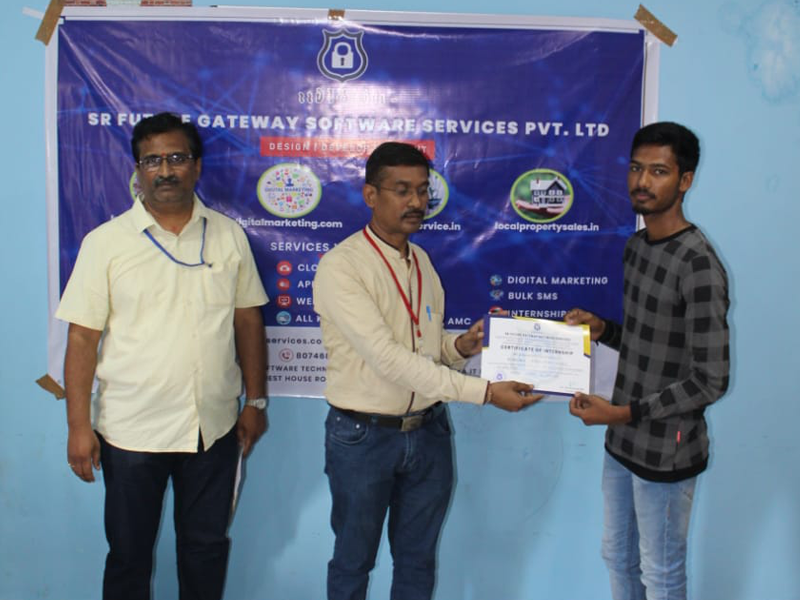 Certificate Distribution to our Internship Batch-II
