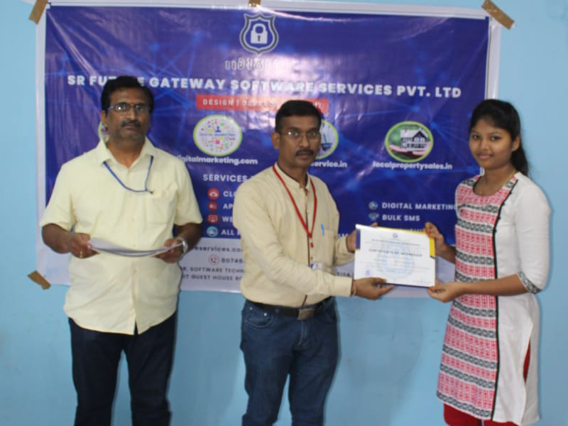 Certificate Distribution to our Internship Batch-II